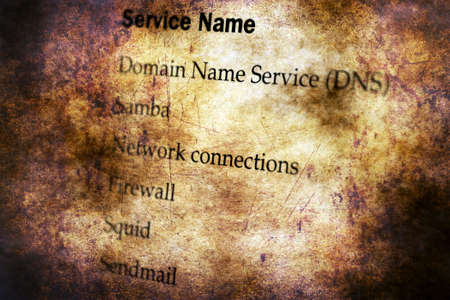 Html code on grunge background