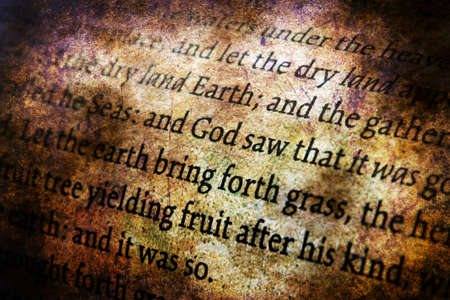 Bible close up grunge conceptの写真素材