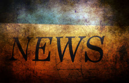 News text grunge conceptの写真素材