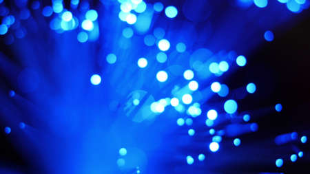 Close up of fiber opticsの写真素材