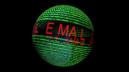 Email on on binary data  sphere