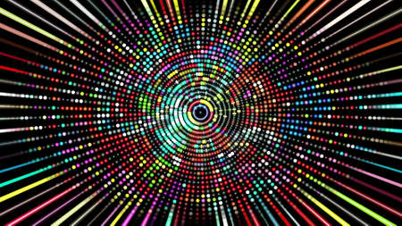 Abstract Background With Colorful  Dots