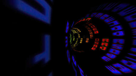 Driving through the binary data tunnel