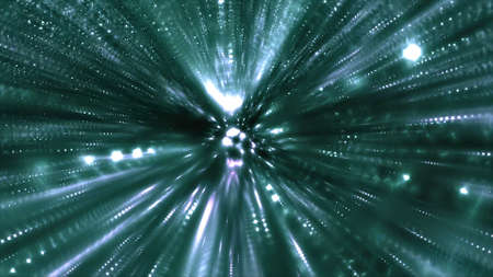 Drive Through Hyperspace Tunnel Motion