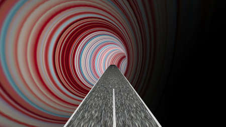 Driving to the world of illusion