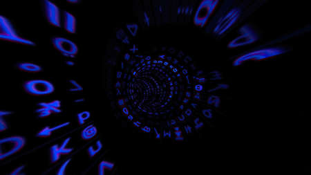Driving through the binary data tunnel