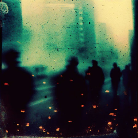 Vintage film memories with dust and screchesの写真素材