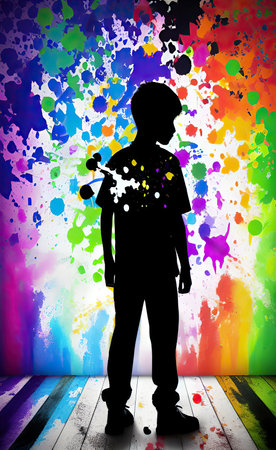 World autism awareness day conceptの写真素材