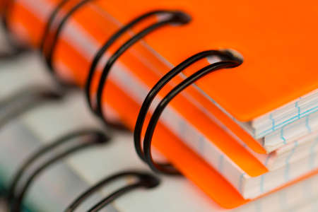 colorful notebooksの写真素材