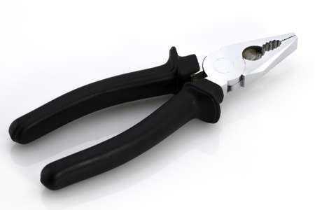 The pliers tool Isolated on white backgroundの写真素材