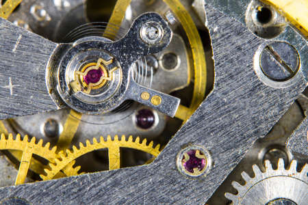 clockwork old mechanical  high resolution and detailの写真素材