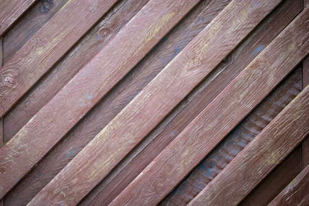 Old wood texture background, wood planks close-up.の写真素材