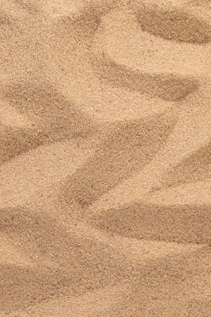 Sand texture. Sandy beach for background. Top view.の写真素材