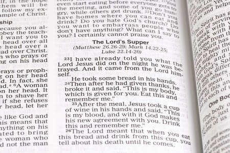 Bible text The last supper of the Lord 1 corinthians 11:23.