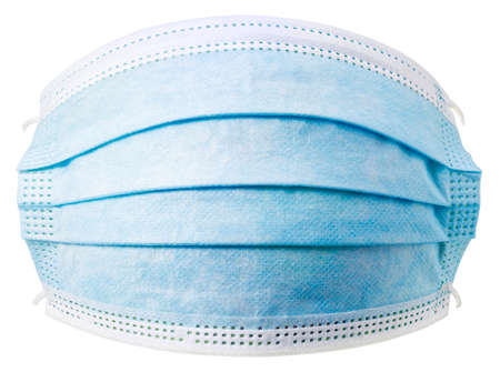 medical mask isolated on white background. Clipping Path ..の写真素材