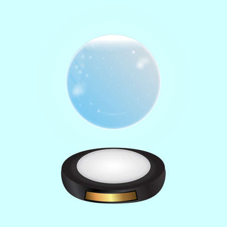 Magical glowing ring background. Vectorのイラスト素材