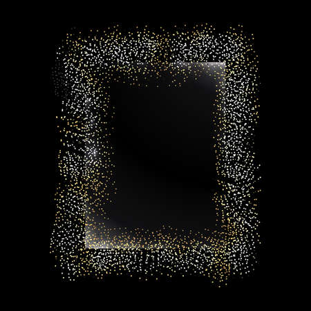 Neon frame border.のイラスト素材