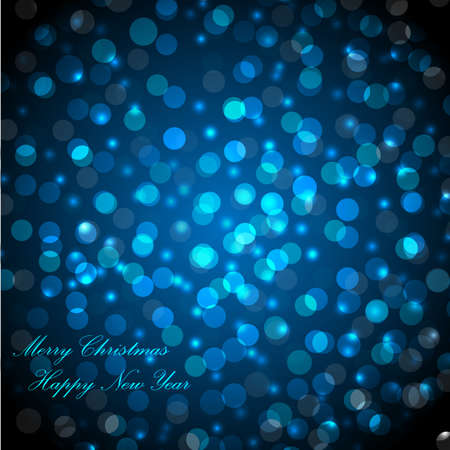 Merry Christmas and Happy New Year greeting card design.のイラスト素材