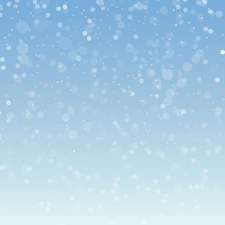 Falling snow pattern.のイラスト素材