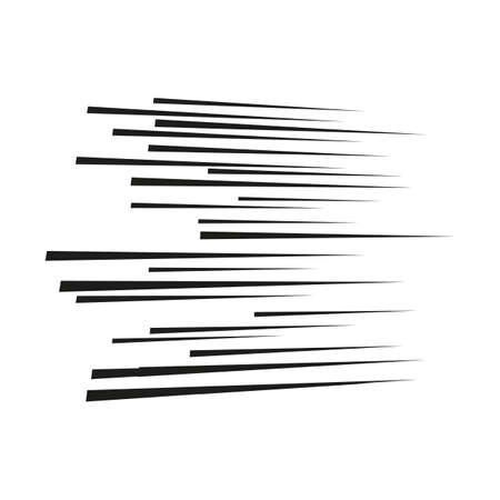 Comic book speed horizontal lines backgroundのイラスト素材