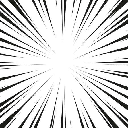 Comic book speed horizontal lines backgroundのイラスト素材