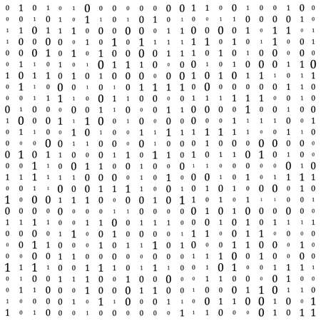 Binary code digital technology backgroundのイラスト素材