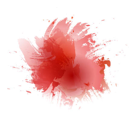 Vector watercolor splash texture background isolated. Hand-drawn blob, spot. Watercolor effects. colors abstract background.のイラスト素材