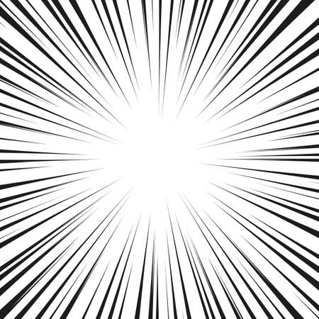 Comic book speed horizontal lines backgroundのイラスト素材