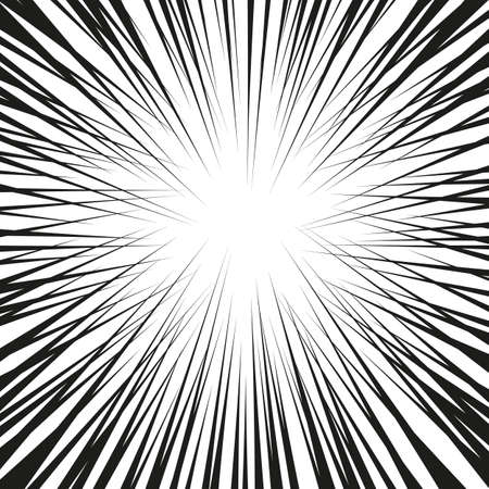 Comic book speed horizontal lines backgroundのイラスト素材