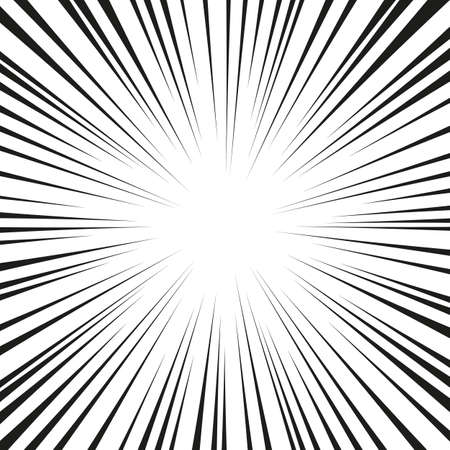 Comic book speed horizontal lines backgroundのイラスト素材