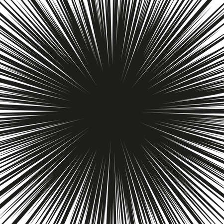 Comic book speed horizontal lines backgroundのイラスト素材