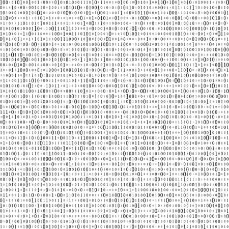 Abstract Matrix Background. Binary Computer Code. Coding. Hacker concept. Vector Illustrationのイラスト素材