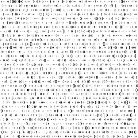 Abstract Matrix Background. Binary Computer Code. Coding. Hacker concept. Vector Illustrationのイラスト素材