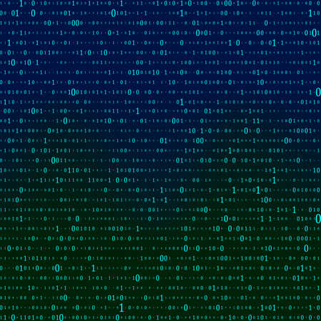 Abstract Matrix Background. Binary Computer Code. Coding. Hacker concept. Vector Illustrationのイラスト素材
