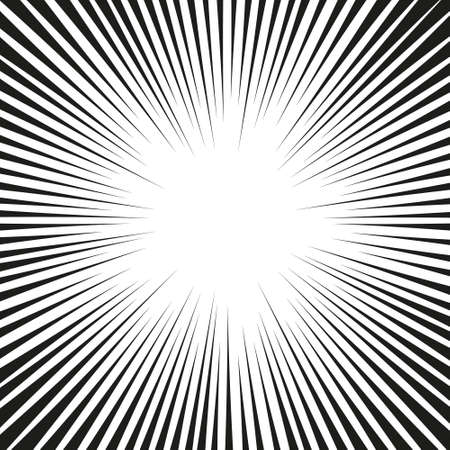 Comic radial speed lines backgroundのイラスト素材