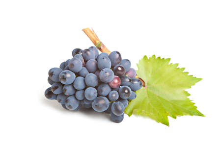 Grapes isolated on white background