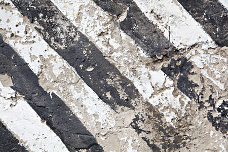 Old grunge striped cunstruction backgroundの写真素材