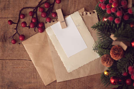 Empty wishlist for Santa Claus