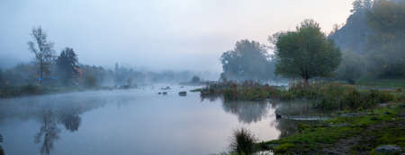 Misty Morning on the Southern Bug River