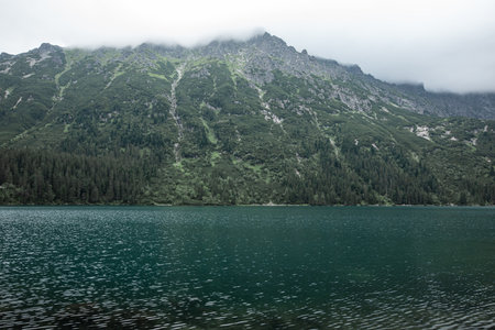 Morskie oko. Zakopane. Poland. Tatra National Parkの写真素材