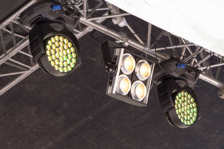 Scene illuminants close upの写真素材