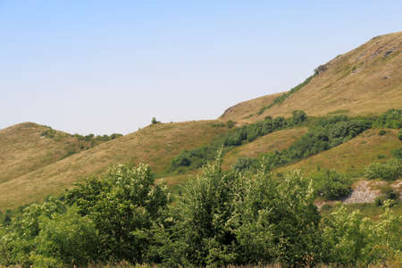 Panorama of vicinities near the mountain Lisaya  the Area of Caucasus Mineralnye Vody region, Russia の写真素材
