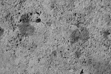 Natural rough stone surface. Black and white image. Backgroundの写真素材