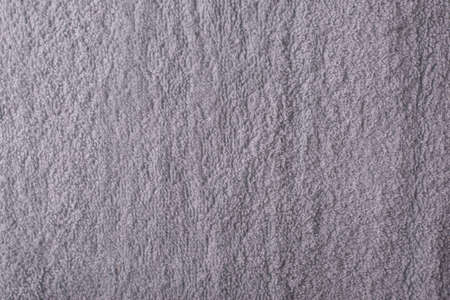 texture of gray towel close-up, top view, wallpaper.