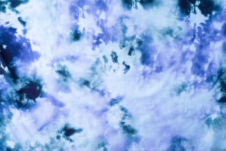 multicolored texture fabric abstraction close-up, top view.