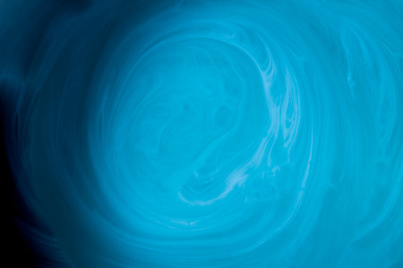 Beautiful Abstract paint texture white blue marble pattern.の写真素材