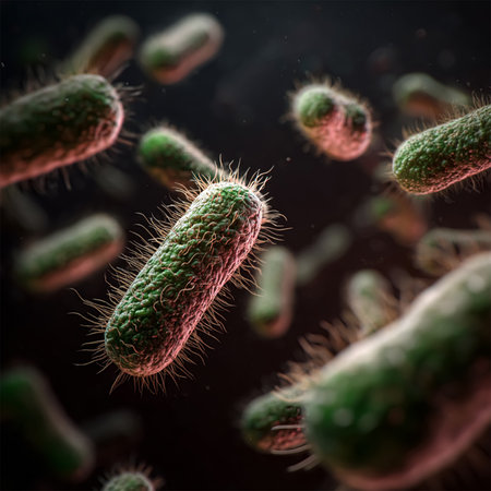 Conceptual image of a virus. Imitation of a virus close up. Chinese epidemic. Health hazards. Recovery after illnessの素材