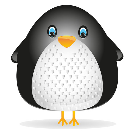 Illustration of a penguinのイラスト素材