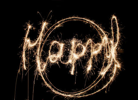 sparklers happy backgroundsの写真素材