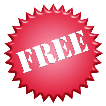 Tampon stamp «Free»の写真素材